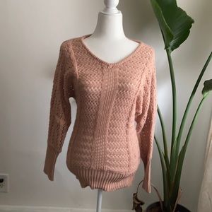 Mauve pink sweater